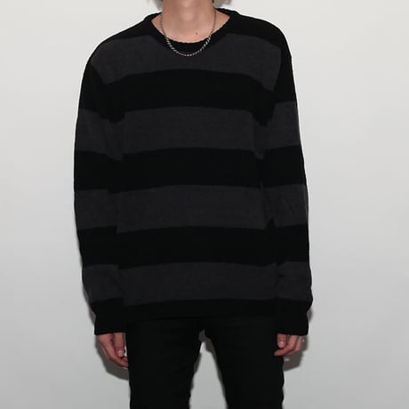Border Knit Sweater