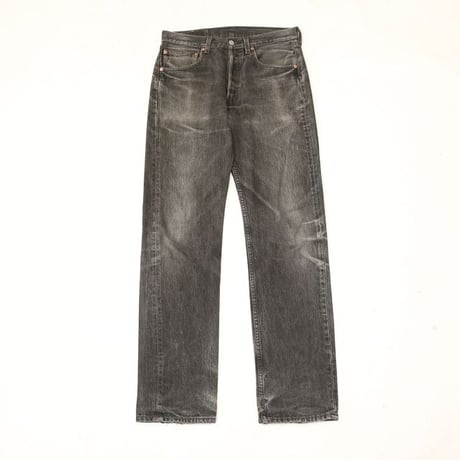 90s Euro Levi's 501 Black Denim Pants