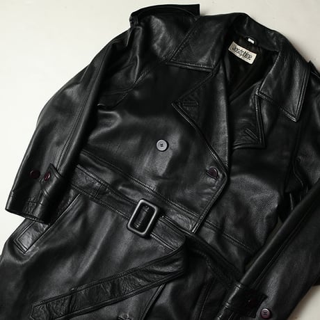 Leather Trench Coat