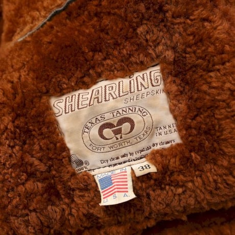 Black Mouton Coat MADE IN USA