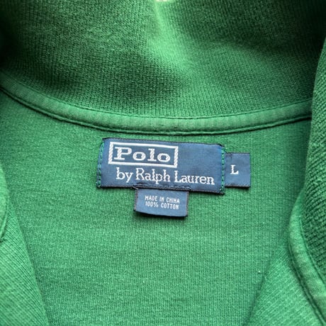 Polo by Ralph Lauren Half Zip Cotton Knit Sweater