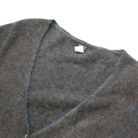Mohair Blend Knit Cardigan