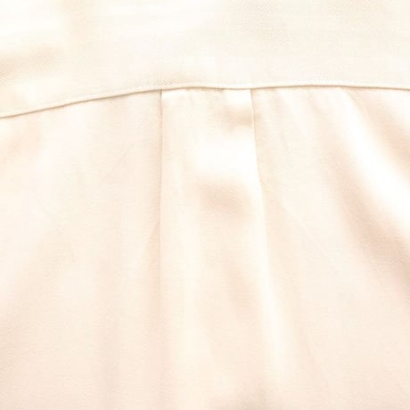 Open Collar Silk S/S Shirt