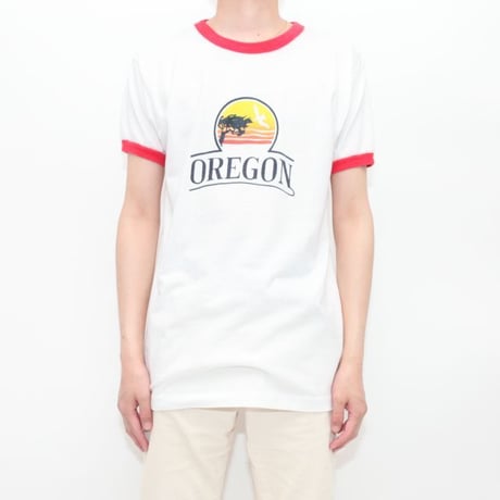 Vintage Ringer T-Shirt "Oregon"