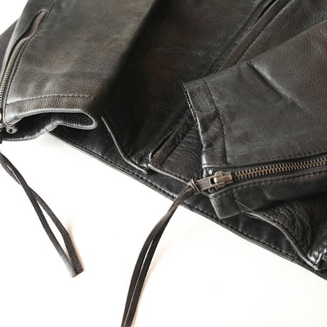 Vintage Fringe Leather Jacket