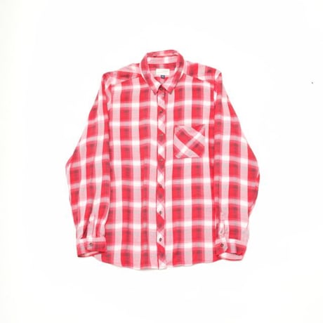 Rayon Ombre Check L/S Shirt