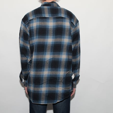 Ombre Check Flannel L/S Shirt