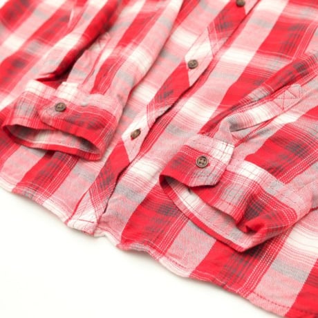 Rayon Ombre Check L/S Shirt