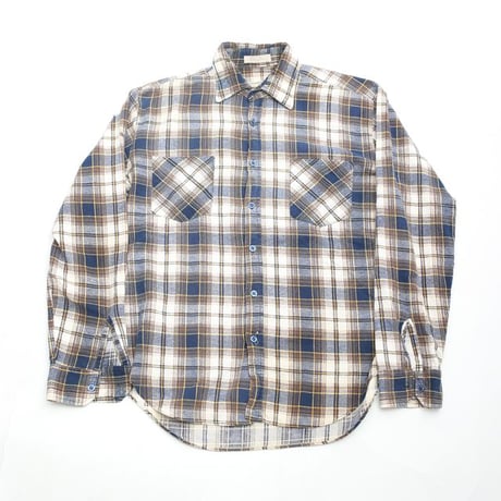 Print Flannel Plaid Shirt