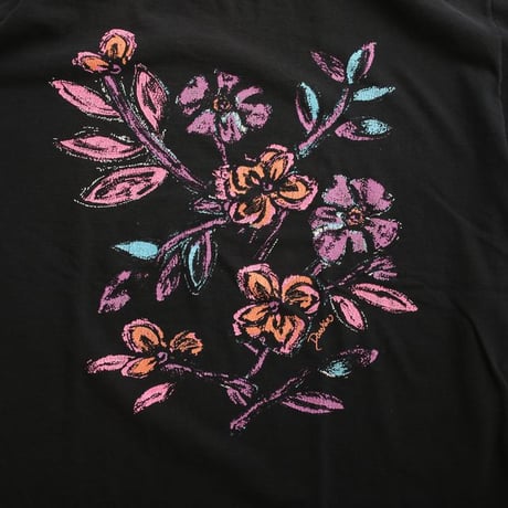 90's Flower Art T-Shirt