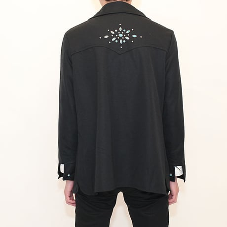 Black Western L/S Shirt