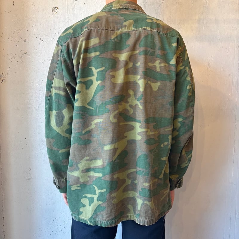 60s US.ARMY ERDL Leaf Patterned Jungle Fatigue