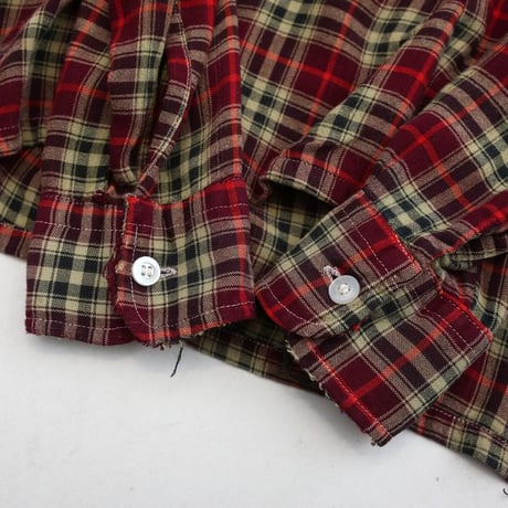70's Town Craft Open Collared Rayon Shirt