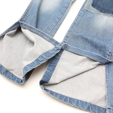 Vintage Custom Flared Denim Pants