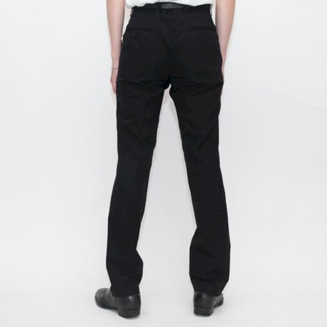 Stripe Slim Straight Slacks