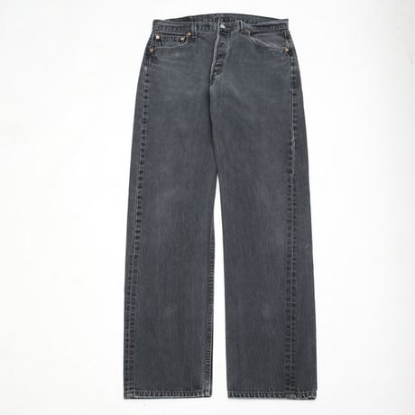 Levi's 501 Black Denim Pants MADE IN USA
