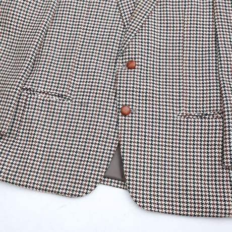 Hound's Tooth Pattern 2Pcs Set Up MADE IN ENGLAND