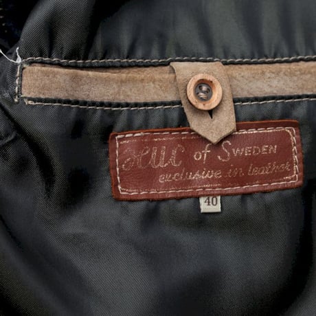 Vintage Suede Leather Jacket MADE IN SWEDEN
