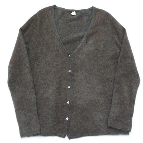 Mohair Blend Knit Cardigan