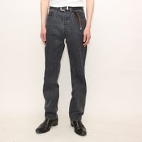 80s Levi's 501-0658 Black Denim Pants