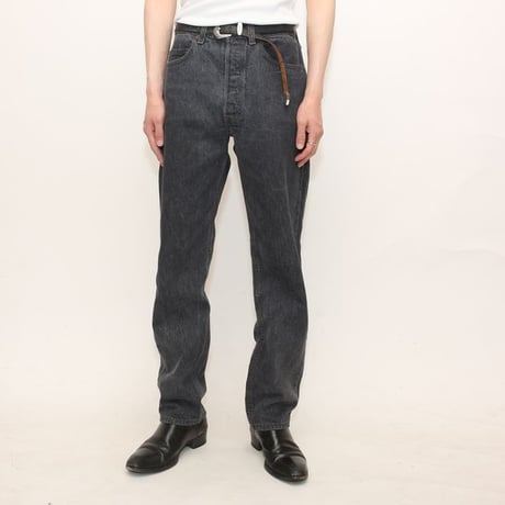 80s Levi's 501-0658 Black Denim Pants