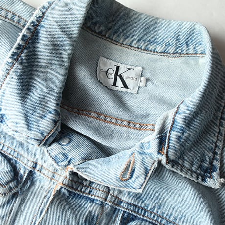 90s Calvin Klein Denim Trucker Jacket