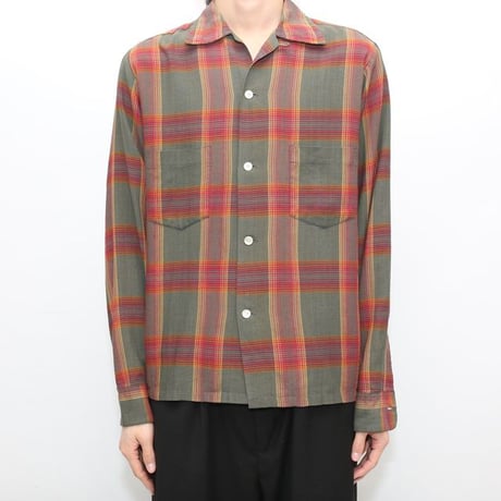 60's BRENT Rayon L/S Shirt