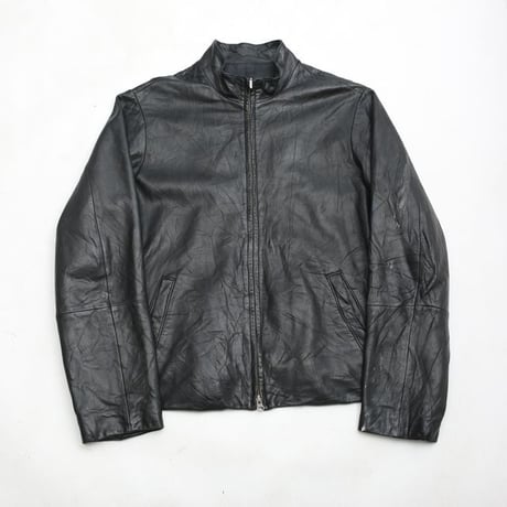 Eddie Bauer Black Lamb Leather Jacket
