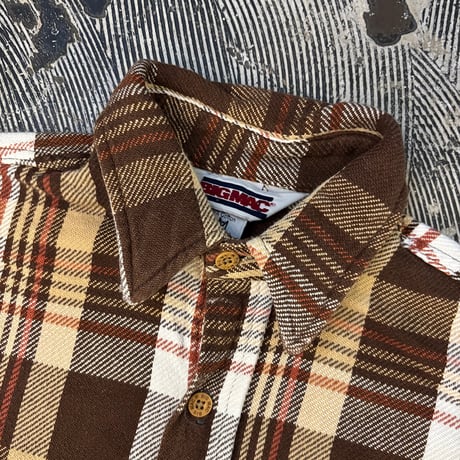 80s BIG MAC Cotton Heavy Flannel Shirt
