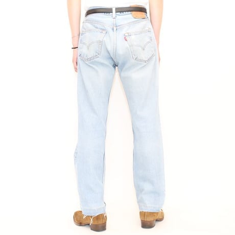 90's Levi's 501 Damage Denim Pants MADE IN MEXICO