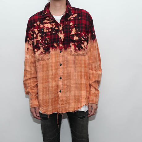 Hard Bleach Flannel L/S Shirt