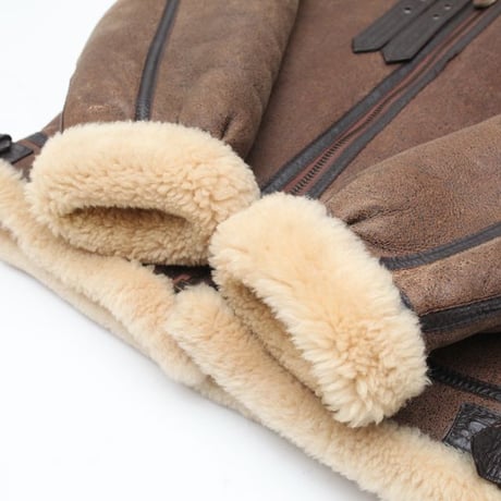 B-3 Mouton Leather Jacket