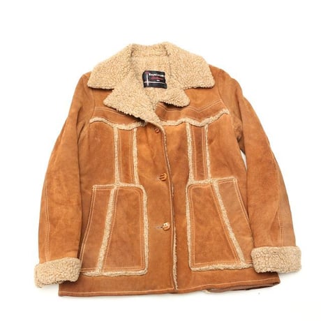 Suede Leather Shearing Coat