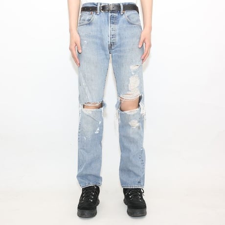 Levi's 501 Damage Denim Pants