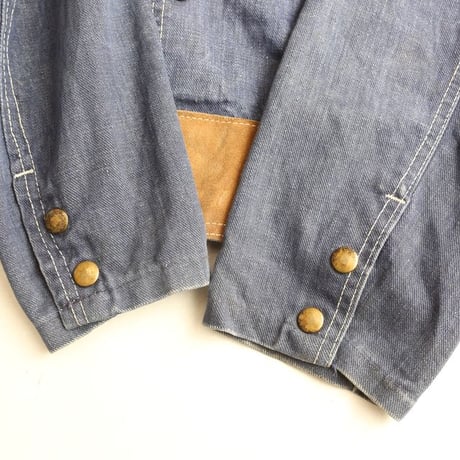 70's Denim & Suede Jacket