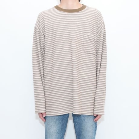 Border L/S T-Shirt