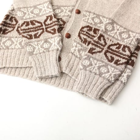 Hand Made Alpaca Cardigan