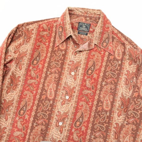 Paisley Pattern Corduroy L/S Shirt