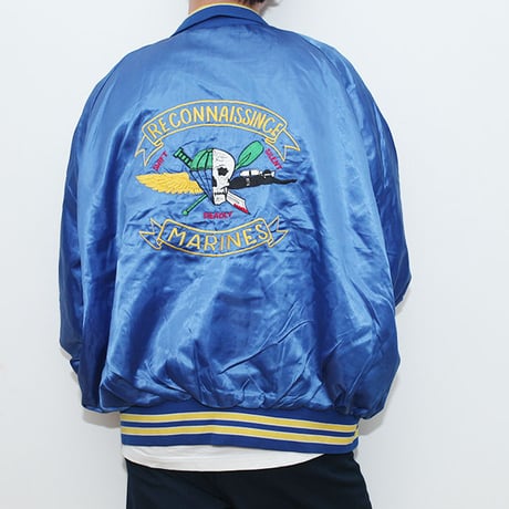 ヴィンテージナイロンスタジャン スカル Vintage  Nylon Skull Jacket