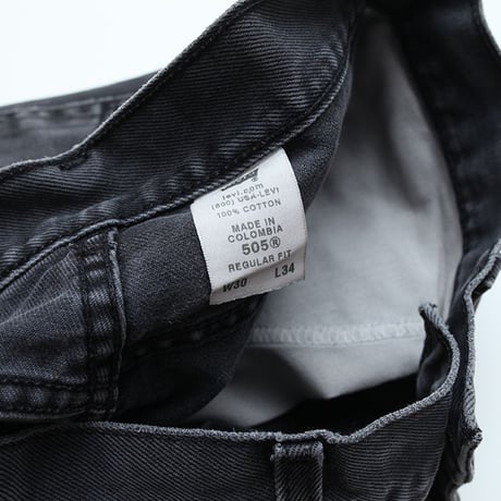 リーバイス505 ダメージジーンズ Levis