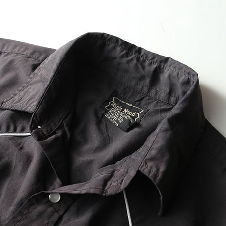 Black Western L/S Shirt