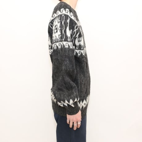 Wool Knit Sweater Hand Made in ECUADOR