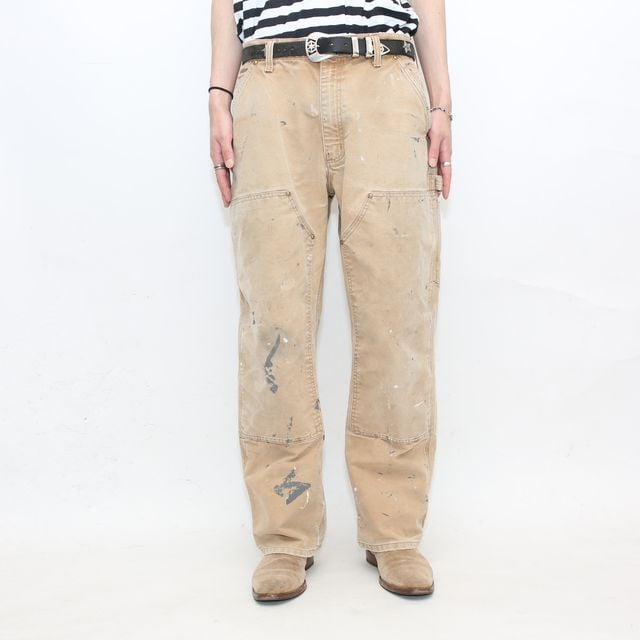 パンツ Carharrt DOUBLE KNEE PANT Carhartt WIP Double Knee Pant Denison Twill in Zeus