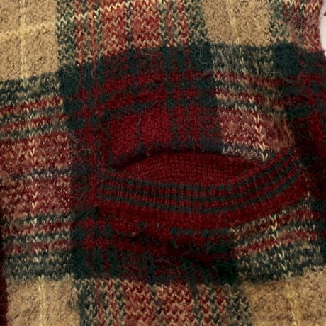 Vintage Acryl Knit Cardigan