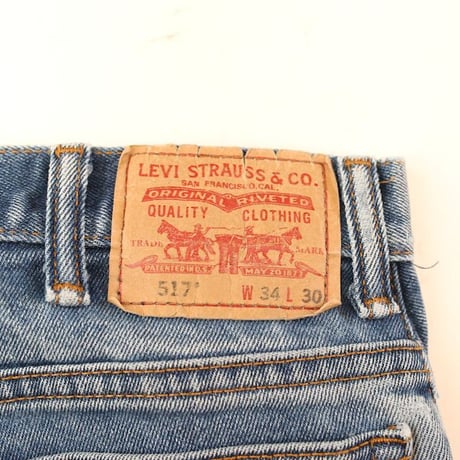 Levi's 517 Boots Cut Stretch Denim Pants