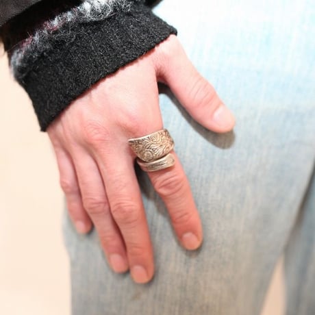Vintage Silver Spoon Ring