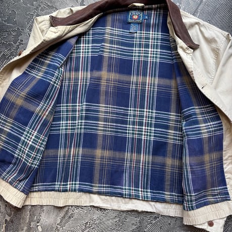 Chaps Ralph Lauren Leather Collared Jacket
