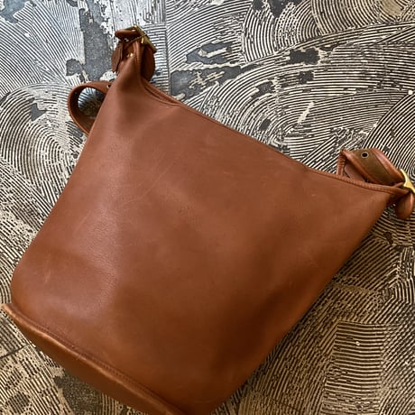 Old Coach Leather Shoulder Bag