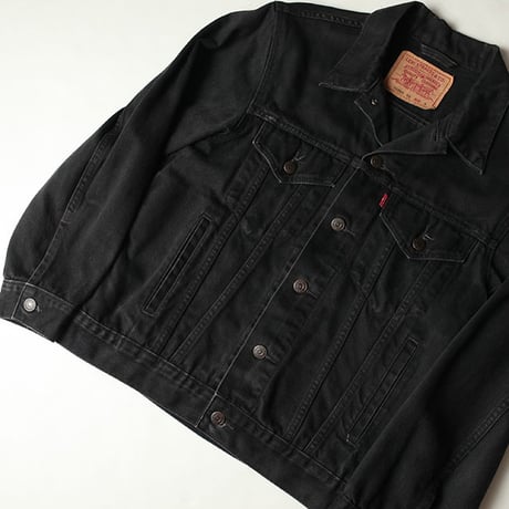 Levis Black Denim Trucker Jacket