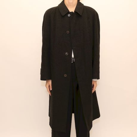 Euro Vintage Virgin Wool & Cashmere Coat